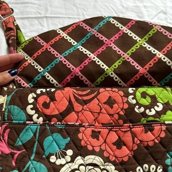 Vera Bradley purse and matching wallet set crossbody - Picture 3 of 7